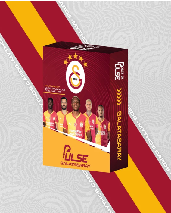 Galatasaray - Pulse Futbolcu Kartları 2025/26 - Paket