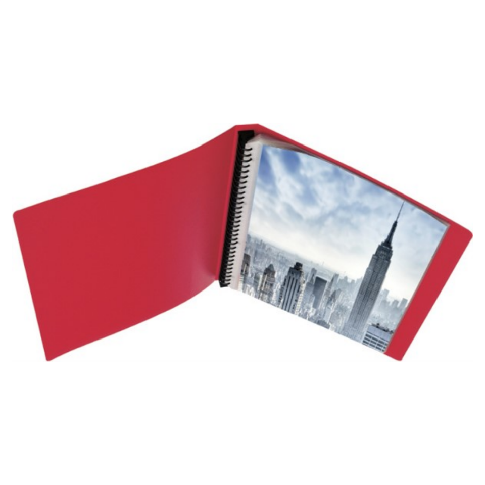 Serve Spiralli Sunum Dosyası 20 Poşet 40 Sayfa Prezantasyon Dosyası SV-6520