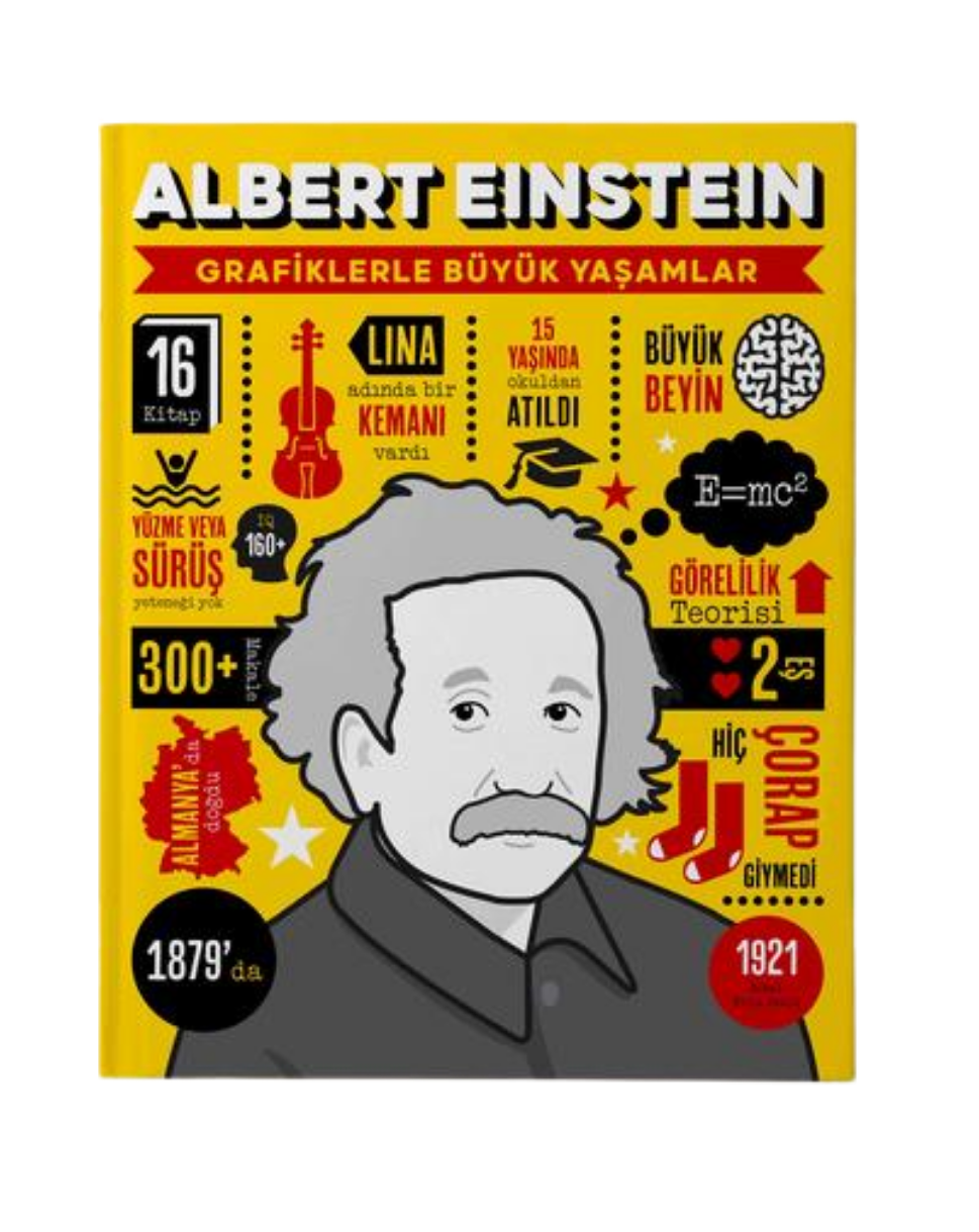 Albert Einstein (Sert Kapak)