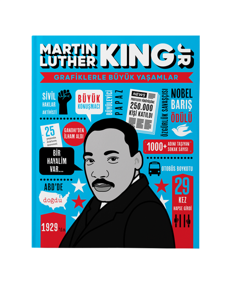 Martin Luther King JR (Sert Kapak)