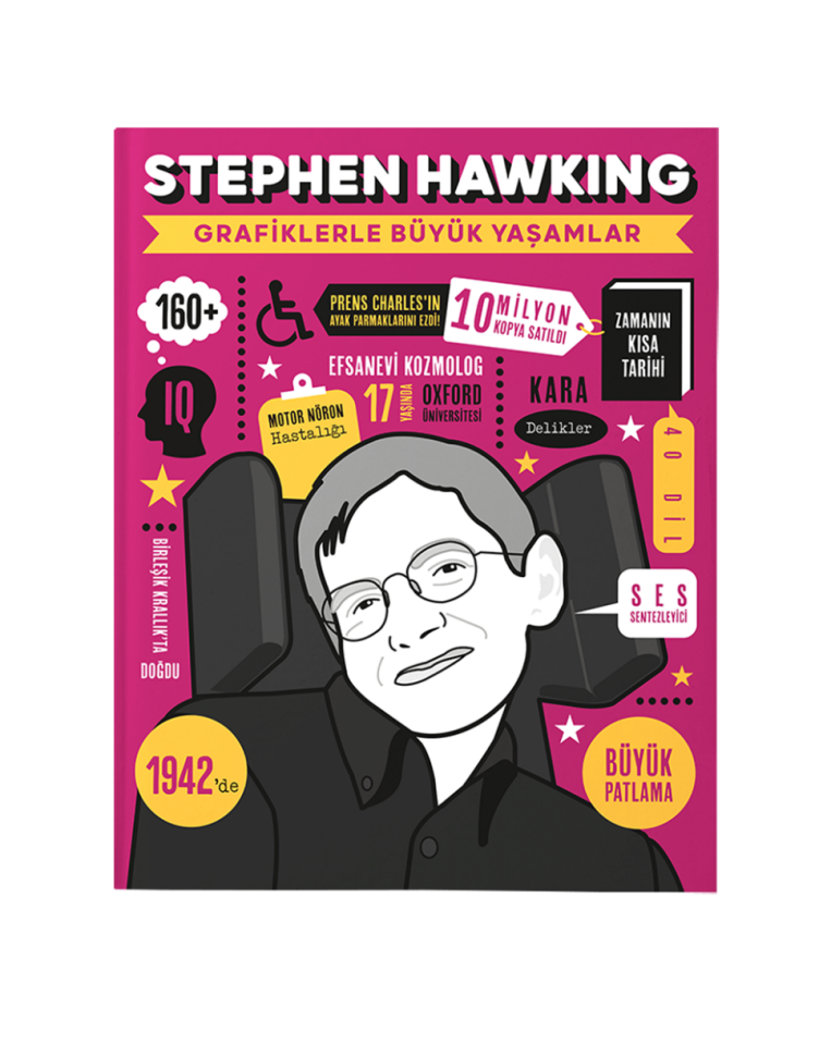 Stephen Hawking (Sert Kapak)